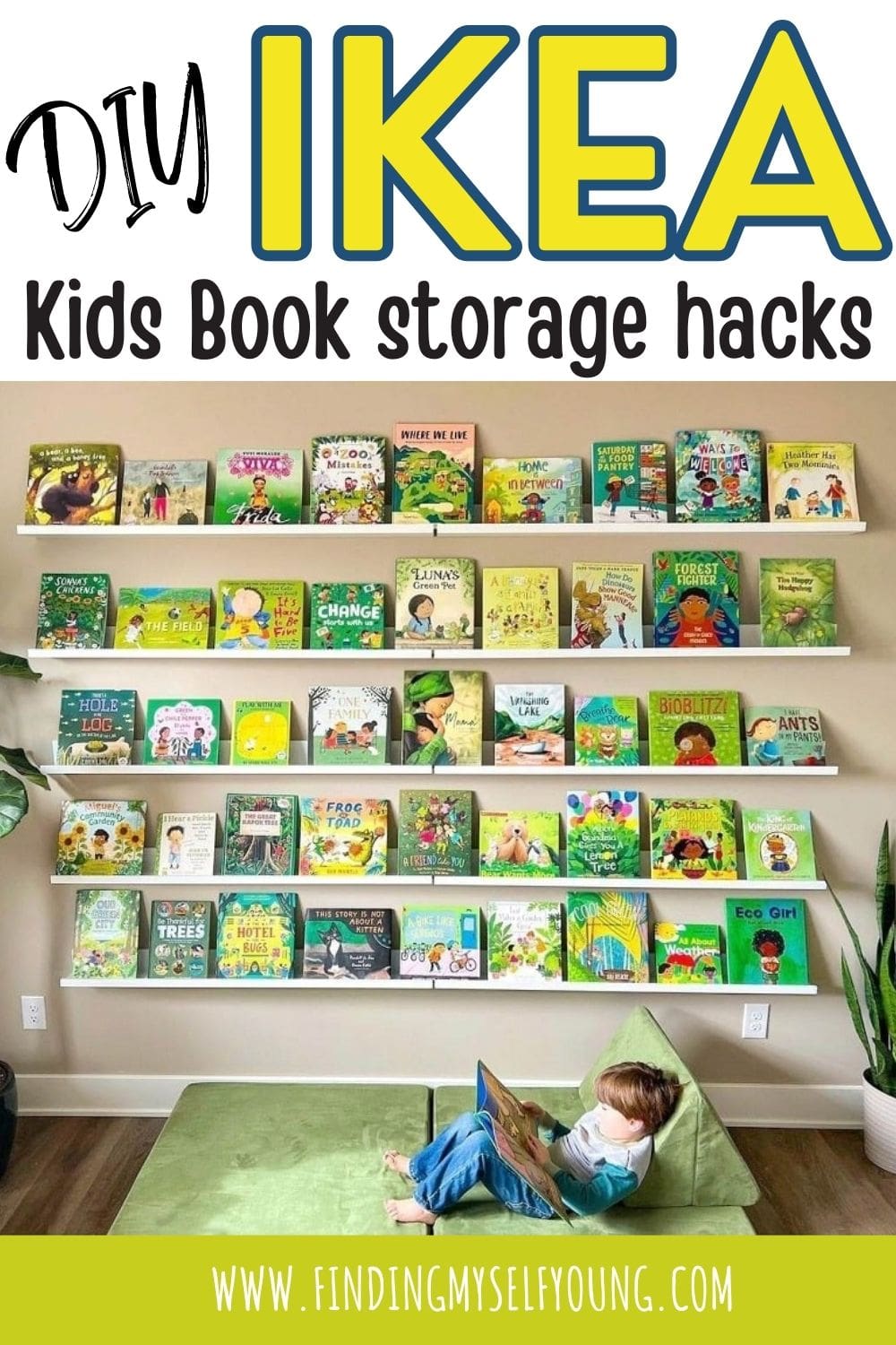 DIY Book Storage Ideas for Kids  And Next Comes L - Hyperlexia Resources