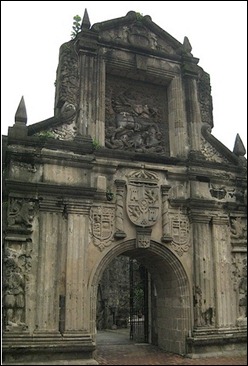 Fort Santiago entrance gate