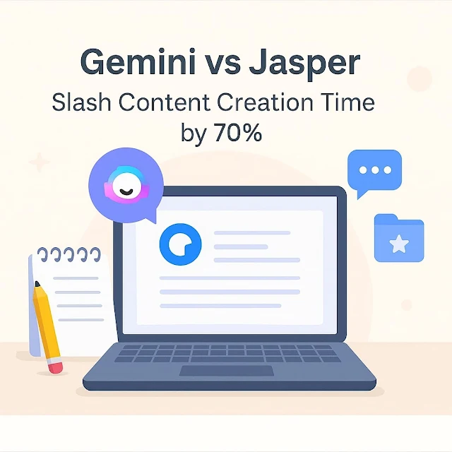Gemini vs Jasper: Slash Content Creation