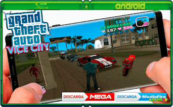 Grand Theft Auto: Vice City Apk +  Datos | Mega | Mediafire