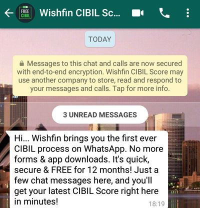 Wishfin-CIBIL-Score-whatsapp