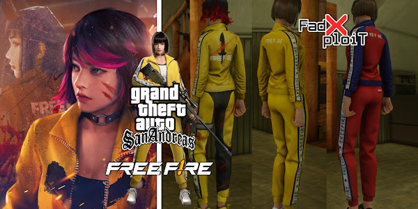 GTA SA Kelly from Free Fire