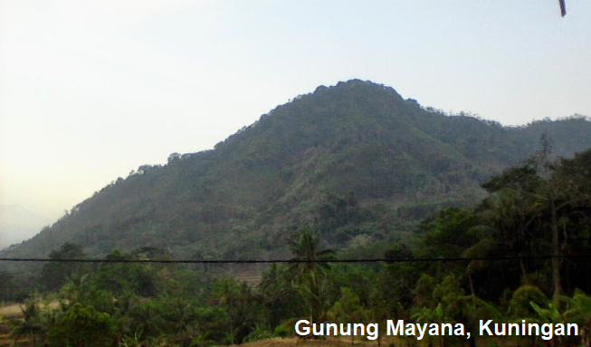 Daftar Gunung Di Kabupaten Kuningan Lengkap dengan Ketinggian dan Lokasinya