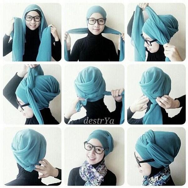 Model Tutorial Hijab Terbaru dan Terpopuler Saat Ini