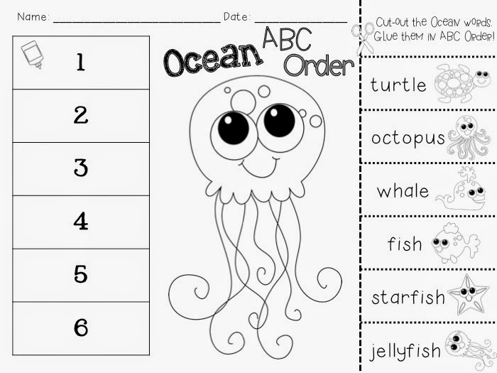 http://www.teacherspayteachers.com/Product/5x5-Ocean-Animals-Literacy-Printables-1242517