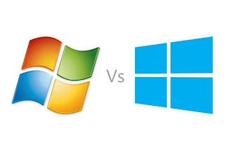 Perbedaan Windows 7 Dengan Windows 8