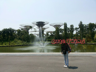 menikmati keindahan gardens by the bay