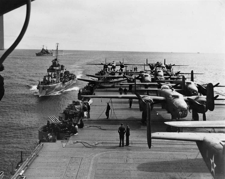 B-25 Mitchell bombers