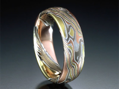 Mokume Gane Rings for men