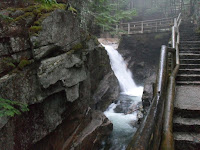 Sabaday Falls along Kancamagus Highway in NH