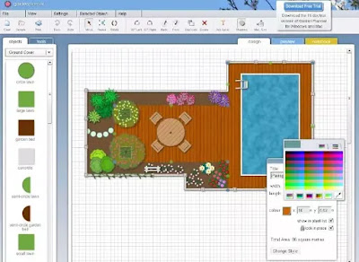 Cara Mendesain  Taman Secara Online  Gratis  Brankaspedia 