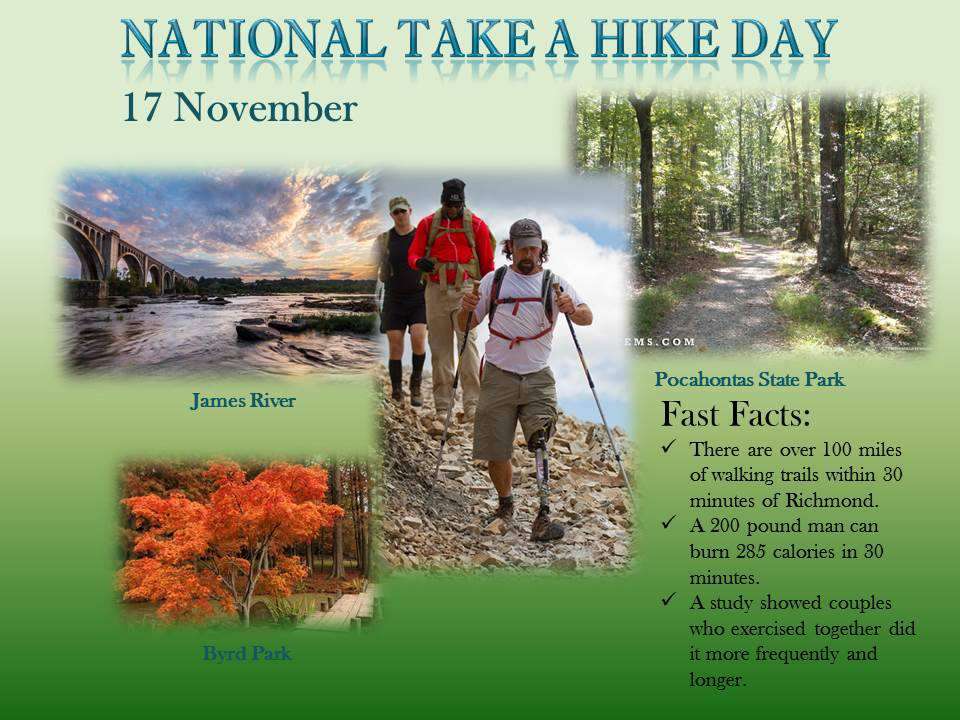 National Take a Hike Day Wishes Photos