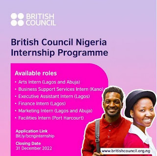 british council internship