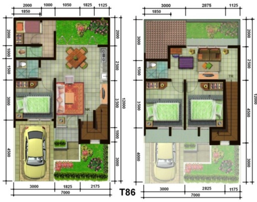 Minimalist Dream House Plan 2nd Floor