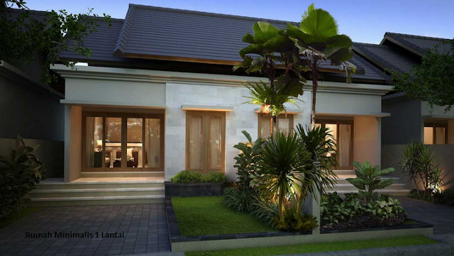  Desain Rumah Minimalis 1 Lantai 