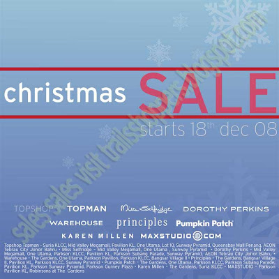 Christmas Sale Topshop Topman Miss Selfridge Dorothy Perkins Warehouse Principles Pumpkin Patch Karen Millen Maxstudio