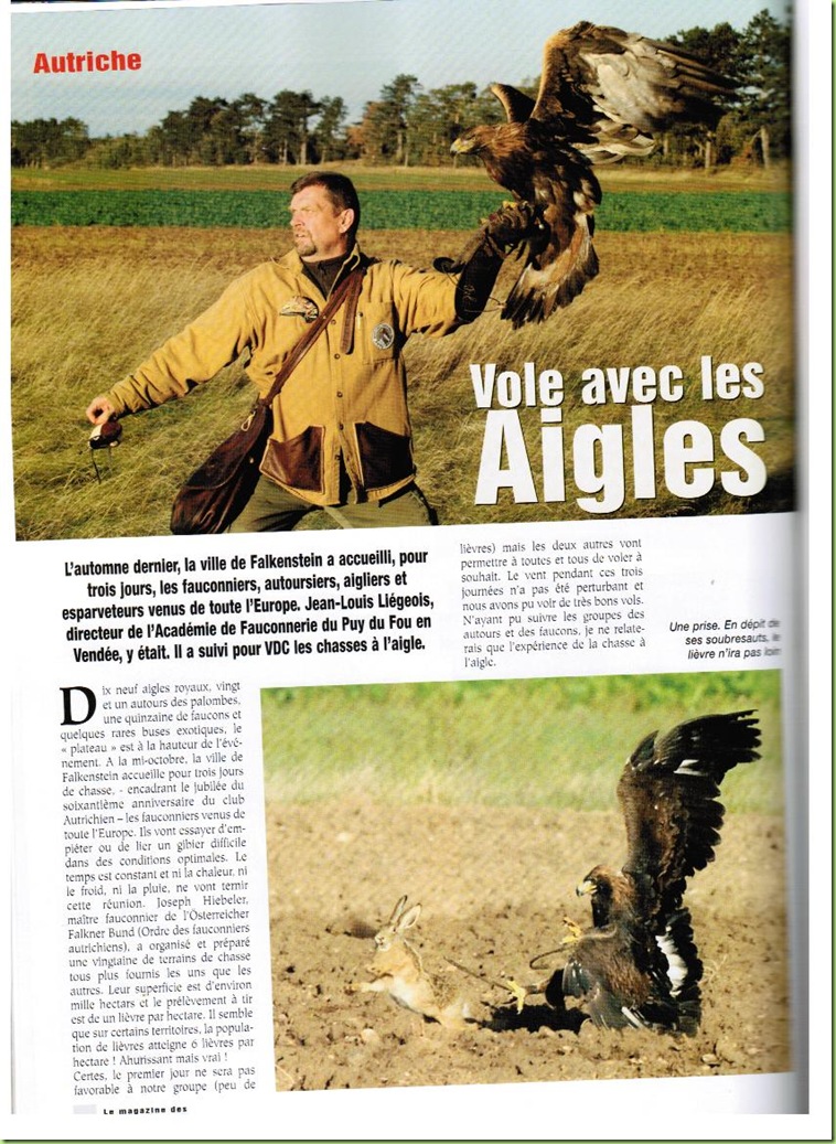 ARTICLE VOYAGES DE CHASSES 1