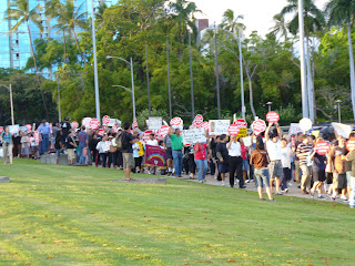 Pro-life Marchers