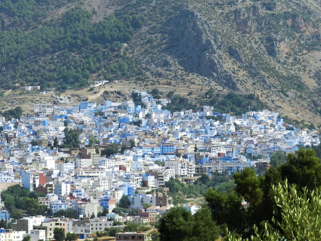 chefchaouen visione panoramica