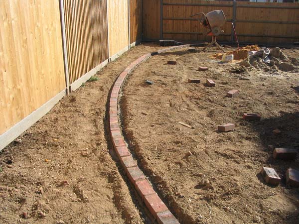 Landscape Brick Edging