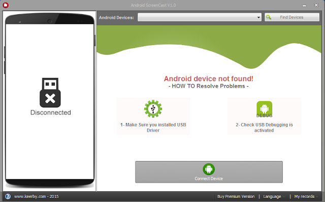 Android Screencast - V1.0 for Windows Free Download 