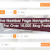 Responsive Number Page Navigation Widget for Over 10,000 Blog Posts