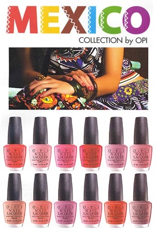 collezione mexico opi