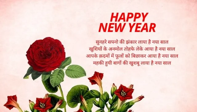 Best New Year 2025 Wishes Shayari With Image In Hindi