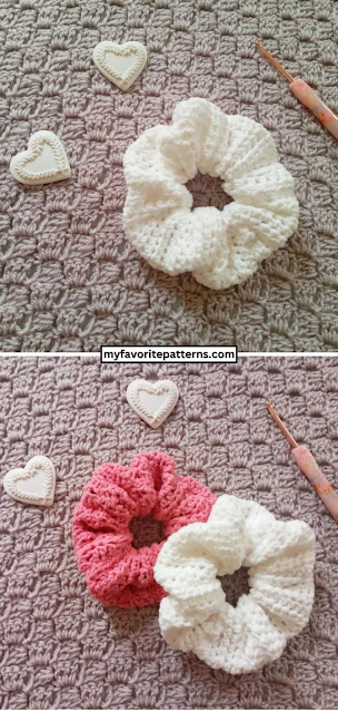 Easy Crochet Scrunchie Pattern for Beginners
