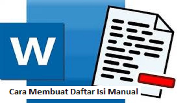 Cara Membuat Daftar Isi Manual