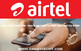 Airtel Triple Data Offer