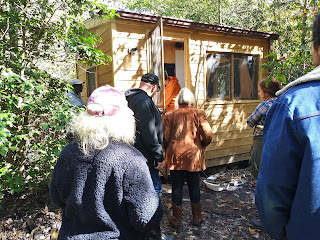 This is Steve's tiny house--8' x 10'!