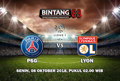 Prediksi Paris Saint-Germain VS Olympique Lyon 8 Oktober 2018