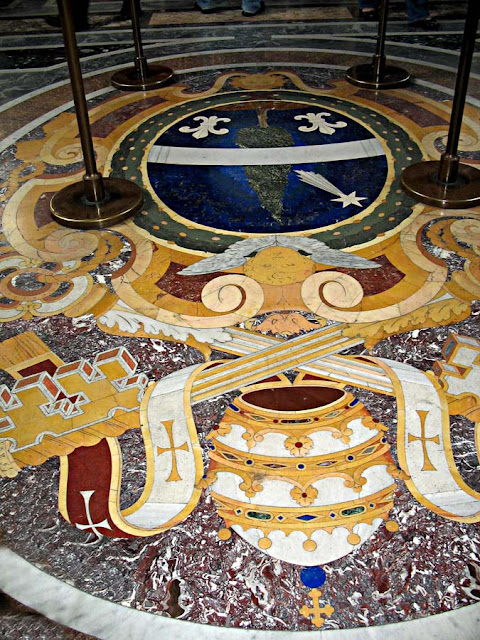 sistine chapel floor art