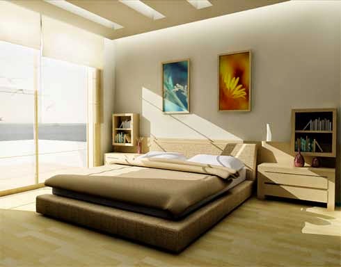 Gambar Kamar Tidur Minimalis Desain Simple Modern Sederhana 