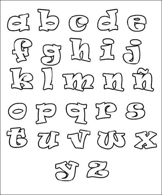 Desenhos letras alfabeto - Como Fazer