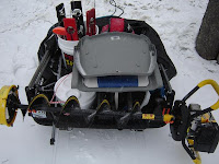 Snowmobile Ice Auger Carrier4