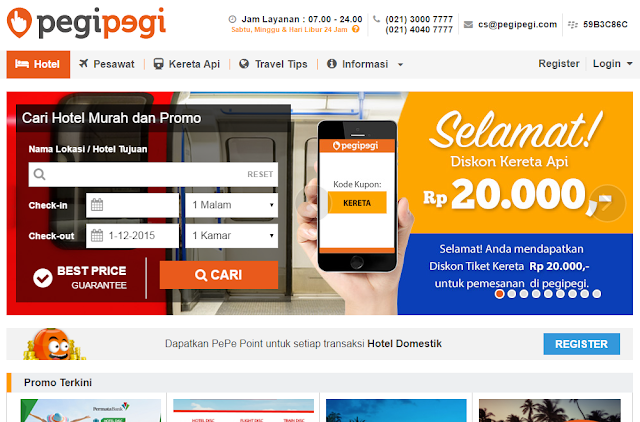 6 Situs Booking Tiket  Pesawat dan Hotel Terfavorit di Indonesia