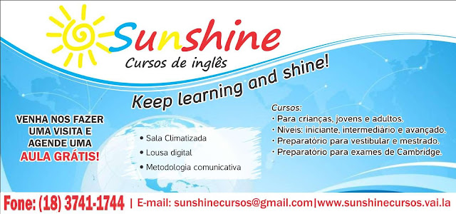 Sunshine curso de inglês