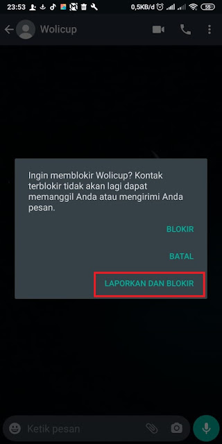 Cara Memblokir WA Tanpa bisa Dibuka Lagi 5