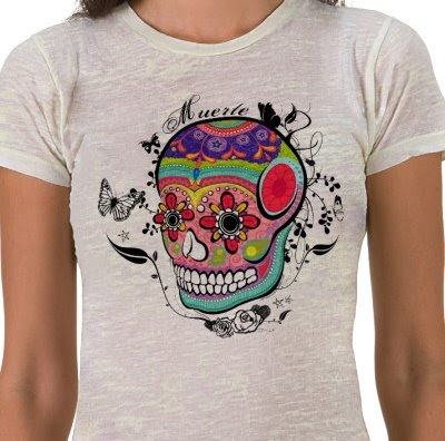 day of the dead girl skulls. day of dead girl tattoo design