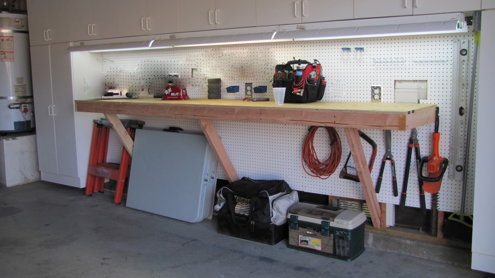 still working on getting the garage organized - there's a lot to ...