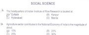 Social science jrf question paper 