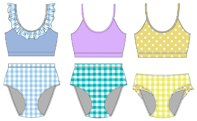 Coralie Swimwear Pattern - Tilly And The Buttons – Simplifi Fabric