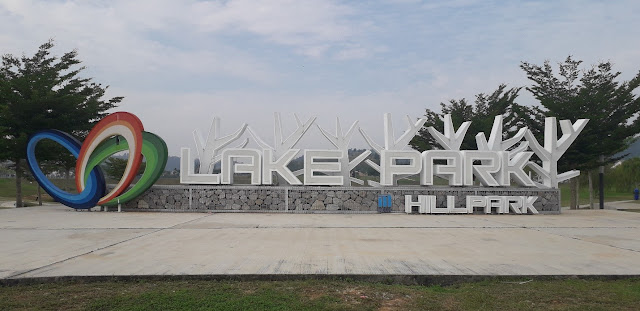 Bahagian Hadapan Taman Tasik Lake Park @ Hillpark