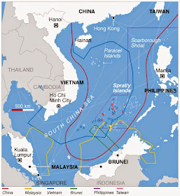 Resultado de imagen de China nunca permitirá que EEUU campe sin control por mar Meridional de China, d