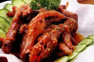 ceker ayam balado