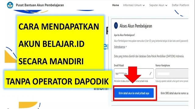 Cara Aktivasi Akun Belajar.id di HP