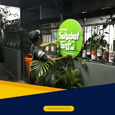 Produksi Signage Sahabat Tani 