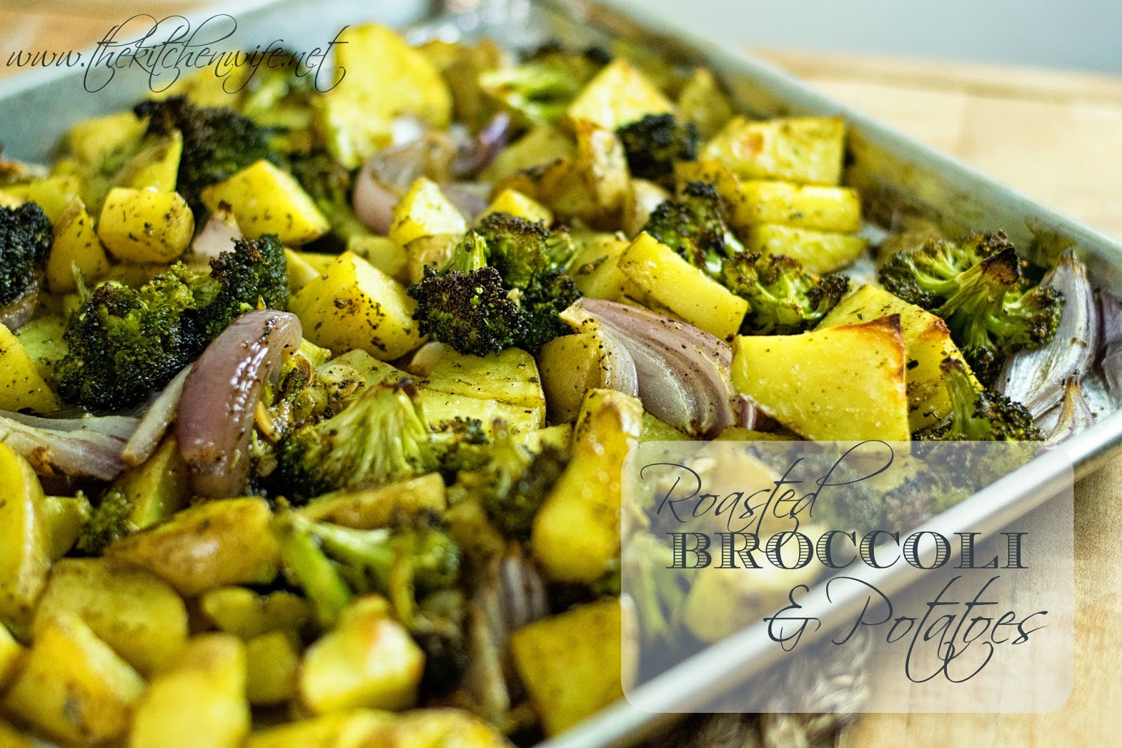 Roasted Broccoli and Potatoes